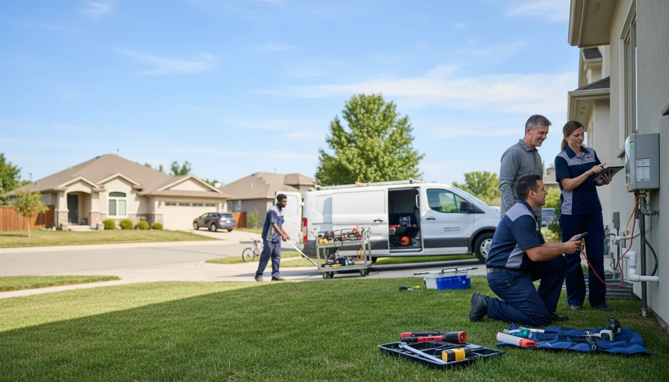 Tankless water heater service in Steinauer, NE